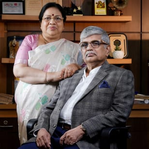 Dr. K.K. Gopinathan and Mrs. Chitra Gopinathan